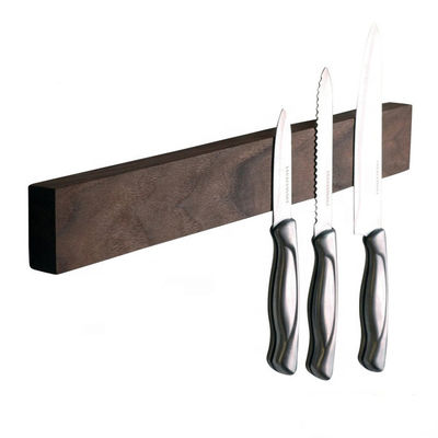 Matériau de l' aimant NdFeB 16 pouces de noyer Magnéte de bois porte-couteau Magnéte Bar Cuisine