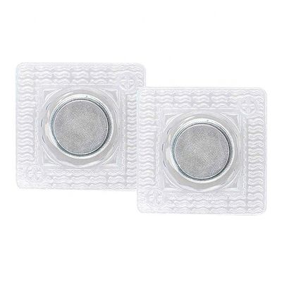 Zinc PVC revêtement d'acier caché invisible couture bouton magnétique pour les vêtements