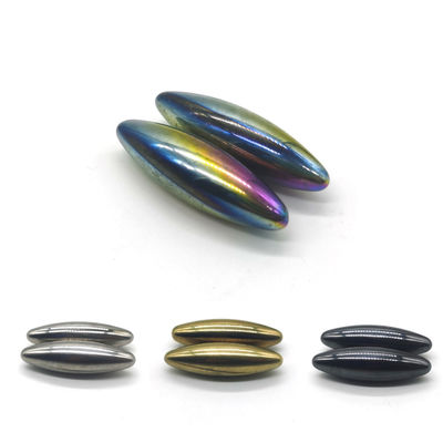 Jouet à aimant ferrite de 60 x 17 mm en forme ovale en forme de balle, adapté à diverses applications