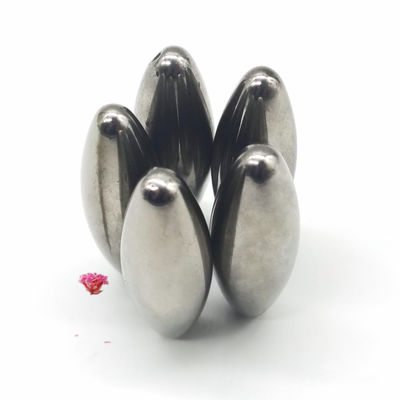 Jouet à aimant ferrite de 60 x 17 mm en forme ovale en forme de balle, adapté à diverses applications