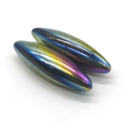 Jouet à aimant ferrite de 60 x 17 mm en forme ovale en forme de balle, adapté à diverses applications