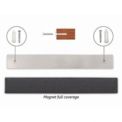OEM ODM accepté en or en acier inoxydable Magnetic Strip Rack Magnétique porte-couteau pour mur