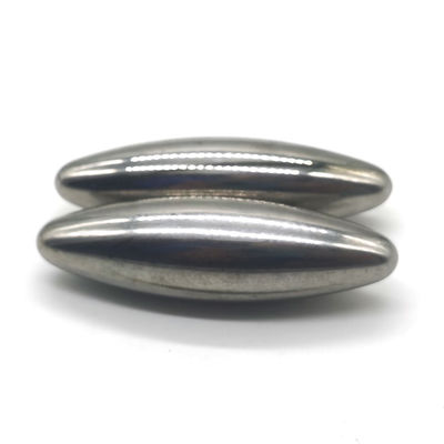 Jouet à aimant ferrite de 60 x 17 mm en forme ovale en forme de balle, adapté à diverses applications