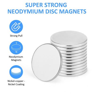 Forme d'anneau aimants NdFeb de terres rares 20 ans Disque super fort personnalisé N52 aimant néodymium