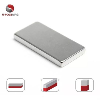 N52 Rectangle à haute température magnétique des terres rares Bloc magnétique au néodyme pour personnaliser