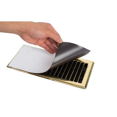 0Épaisseur.5-1 mm Couverture magnétique à haute résistance avec revêtement en PVC blanc