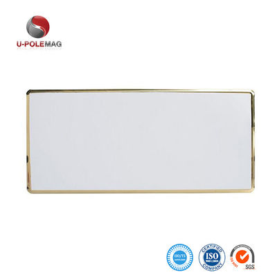 0Épaisseur.5-1 mm Couverture magnétique à haute résistance avec revêtement en PVC blanc