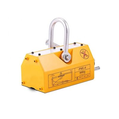 Magnéte de levage de grue lourde de 600 kg Facteur de sécurité 3,5 fois pour le levage lourd