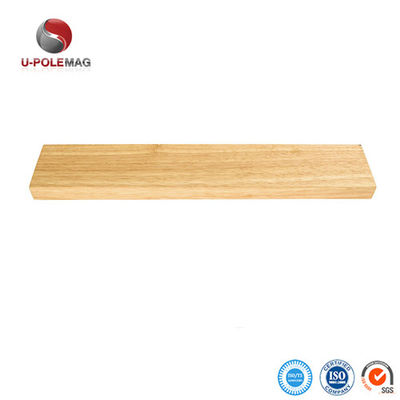 Système ISO9001 2000 16 &quot; Bloc de couteau magnétique en bois durable pour cuisine organisée