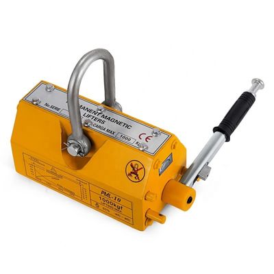 55.5 kg de poids mort PML-1000 aimant de levage à commande manuelle commutable pour l'industrie