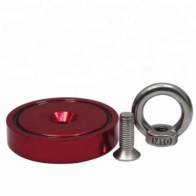 UPN04-75 aimant de pêche en néodyme de 350 lbs avec boulon et type de crochet de tolérance /-0,1 mm