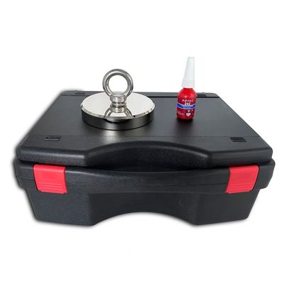 880 LBS Force de traction Neodymium Magnéte de pêche Boîte de vis M12 Taille de vis ± 0,1 mm Tolérance
