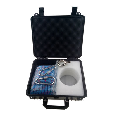 NiCuNi revêtu D75mm 880lbs Double côté de la pêche Magnet Bundle pour la chasse au lac de rivière