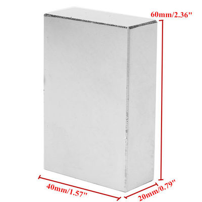ISO14004 2004 Système de gestion environnementale N52 NdFeb aimant au néodyme de grande taille