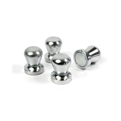 Couche de nickel permanent, épingles magnétiques au néodyme fort pour aimants de réfrigérateur en argent