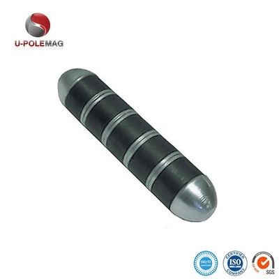 104.91g aimant ferrite permanent de vache noir poudre de manteau aimant industriel 3 "x 0,67" x 0.65