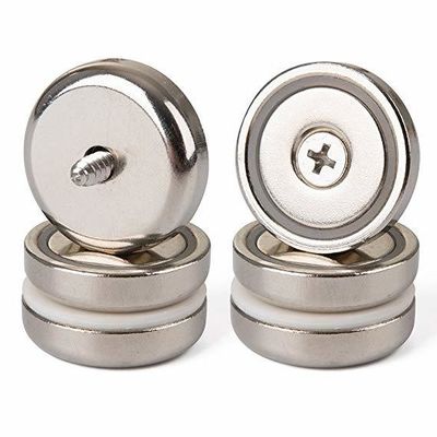 HTN04-60x15-8.5 mm aimant de pot de néodyme contre-enfoncé avec revêtement Ni-Cu-Ni