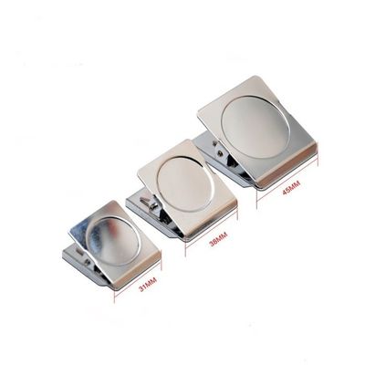 31 mm / 38 mm / 45 mm épingle/clampe en acier inoxydable aimants réfrigérateur pour la maison ou le bureau