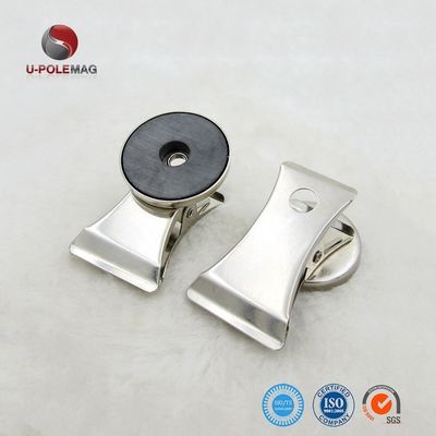 31 mm / 38 mm / 45 mm épingle/clampe en acier inoxydable aimants réfrigérateur pour la maison ou le bureau