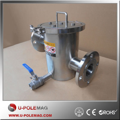 Filtre magnétique de liquide en acier inoxydable personnalisé pour dia 159 mm ou tailles personnalisées