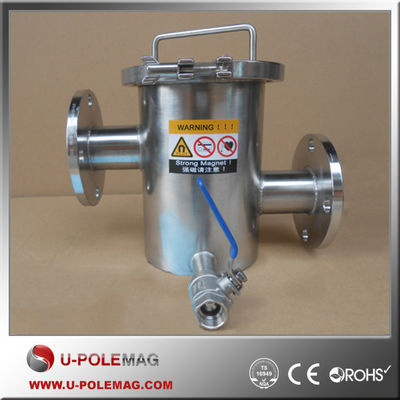 Filtre magnétique de liquide en acier inoxydable personnalisé pour dia 159 mm ou tailles personnalisées