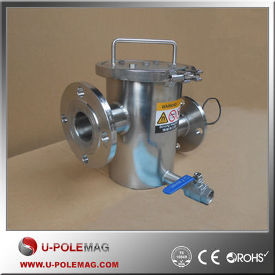 Filtre magnétique de liquide en acier inoxydable personnalisé pour dia 159 mm ou tailles personnalisées