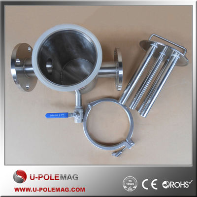Filtre magnétique de liquide en acier inoxydable personnalisé pour dia 159 mm ou tailles personnalisées