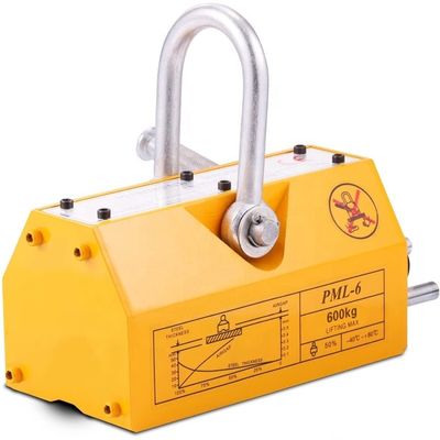 Magnéte de levage permanent 0,1 à 6 tonnes Magnéte de levage en acier pour les besoins de levage lourd