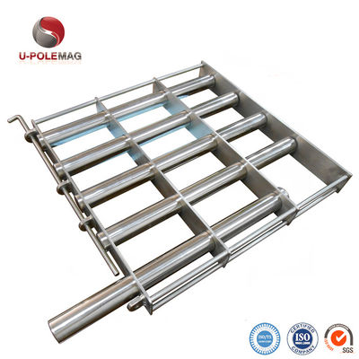 Service d'ingénierie acceptable Grille magnétique en acier inoxydable pour une séparation facile du fer