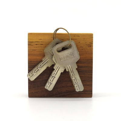 Barre de couteau magnétique détachable personnalisée pour cuisine en noix/cerise/bambous/caoutchouc