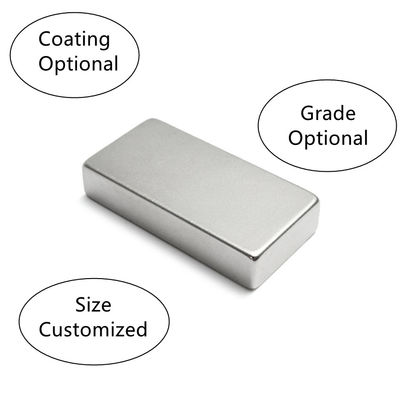 100x50x20 mm aimant de terres rares avec service de coupe