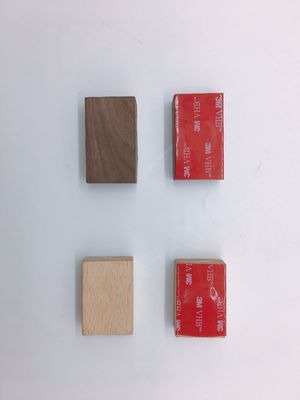 Barre de couteau magnétique détachable personnalisée pour cuisine en noix/cerise/bambous/caoutchouc
