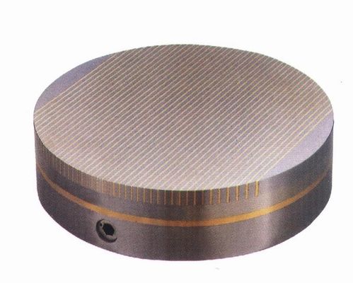 Ni-Cu-Ni revêtement NdFeB aimant rond électrique magnétique Chuck D125mm-100KG pour le maintien