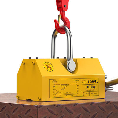 Lecteur de plaque magnétique de couleur personnalisée pour les déchets d'acier Minerais métalliques Design durable