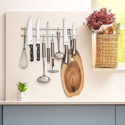 Tuyau magnétique de couteau en acier inoxydable le plus vendu pour les ustensiles de cuisine et le stockage du couteau