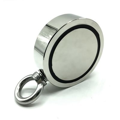 Magnet de pêche en néodyme de densité avec boulon M8 et force de traction de 80 kg