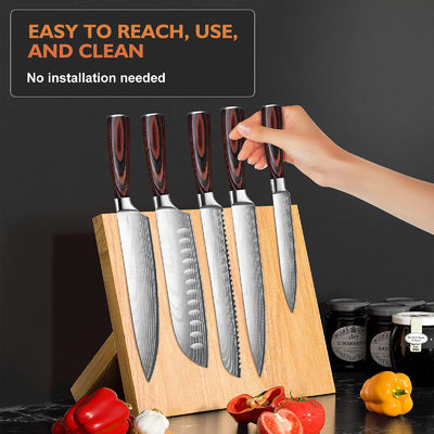 Améliorez l'organisation de votre cuisine avec notre porte-couteau magnétique sur mesure