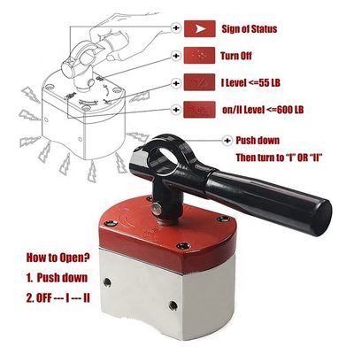 300 kg Maximum de force d'attraction sur/sur l'aimant 2 kg poids propre pour les solutions de levage polyvalentes