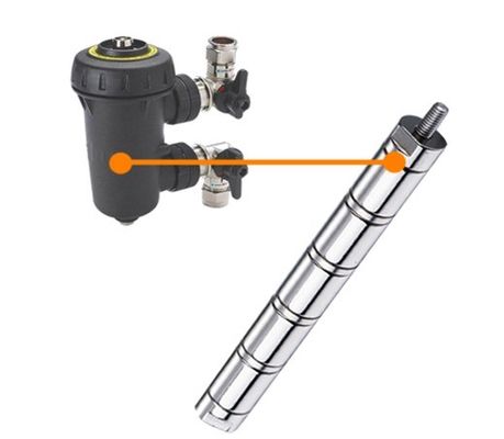 12000Gs NdFeb Filtre à barres magnétiques au néodyme SS304 de haute qualité pour le traitement des impuretés