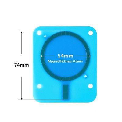 Magnéte composite néodymium chargement sans fil anneau magnétique Snap Adapter pour MagSafe Case