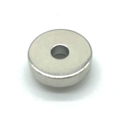Magnets à anneaux revêtus de Ni-Cu-Ni N35 certifiés ISO14001 2004 pour vannes