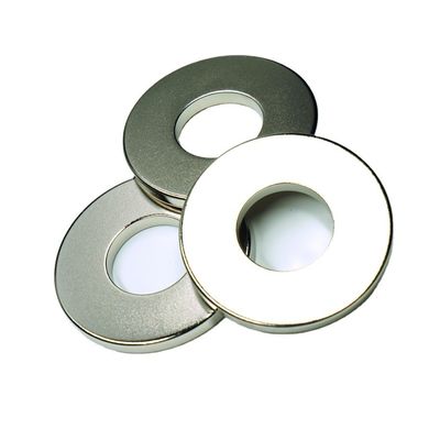 N52 Magnet à anneau de néodyme fort avec des options de revêtement personnalisées de Golden