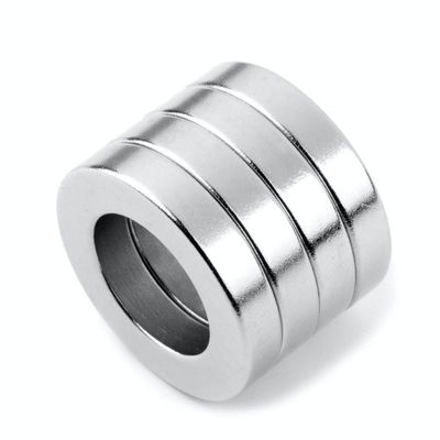 N52 Magnet à anneau de néodyme fort avec des options de revêtement personnalisées de Golden
