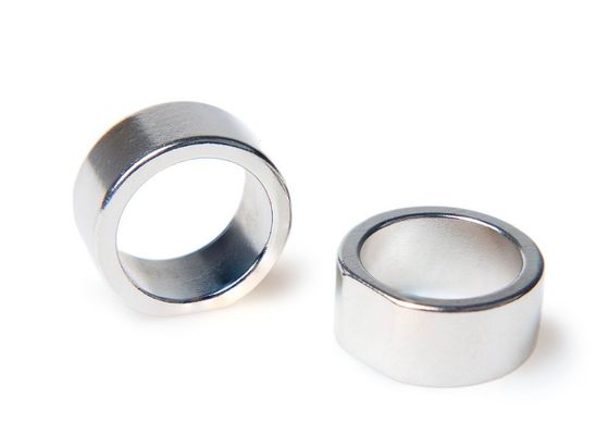 Personnaliser l' anneau magnétique au nickel au néodyme Environ 90g pour l' aimant du haut-parleur audio