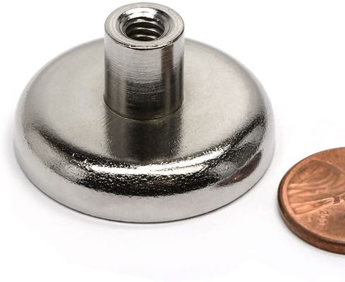 Pot à tasse à filetage interne au néodyme à aimant industriel avec force de traction personnalisée