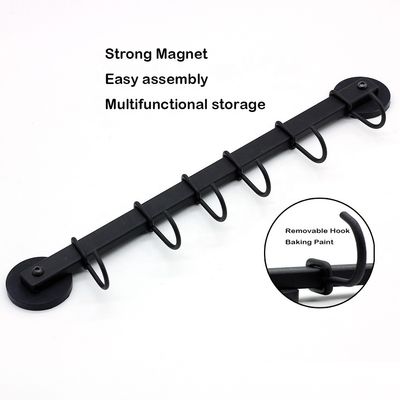 Grill Frigidaire ménager extérieur Magnétique Barbecue Rack d'outils avec magnétique au néodyme 6 Crochets et matériau en acier