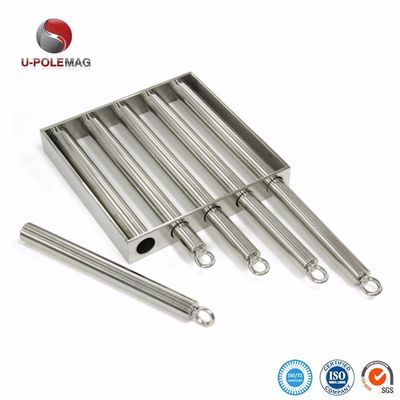 OEM ODM 12000 Bar de séparateur magnétique Gauss avec aimant permanent et revêtement en nickel