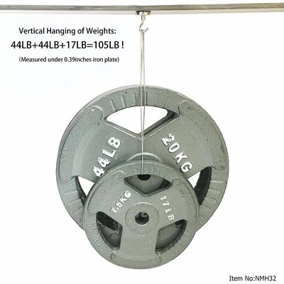 Crochets magnétiques industriels lourds 100 lb Capacité pour accrocher une forme de pot permanente