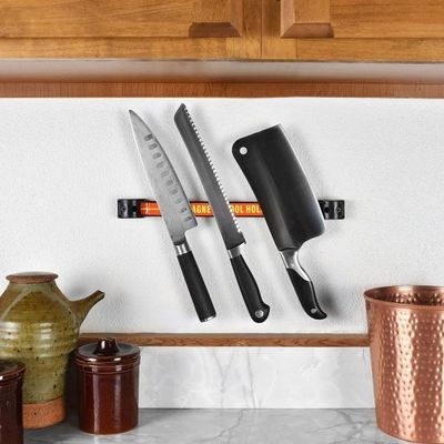 Magnéte néodymique 18' porte-outils monté sur une paroi magnétique organisateur pour garage/ ateliers