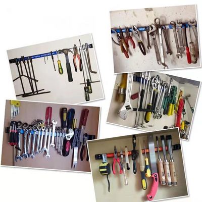 Magnéte néodymique 18' porte-outils monté sur une paroi magnétique organisateur pour garage/ ateliers